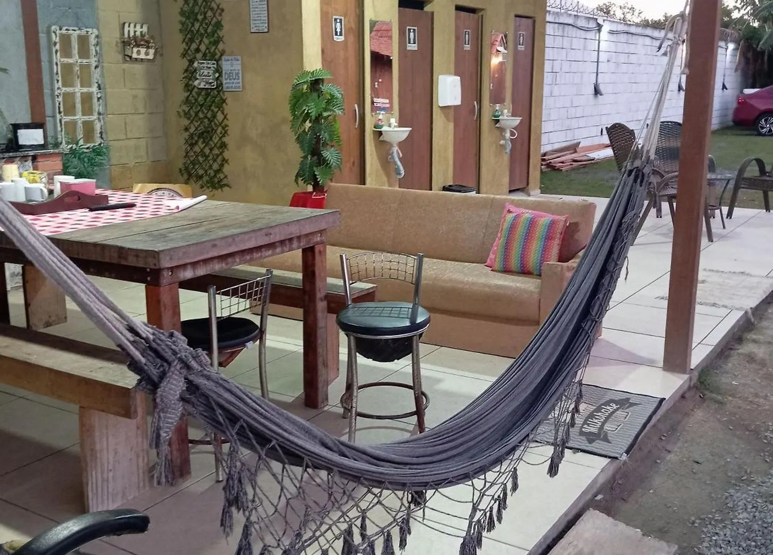 Casa de Férias Cabana Com Ar Condicionado E Area De Cozinha E Banheiro Compartilhado A 10 Minutos Do Parque Beto Carrero Penha